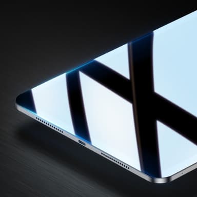 DUX DUCIS Näytönsuoja iPad Pro 11 (2024) Kosketusherkkä Keskikova Alumiinilasikalvo