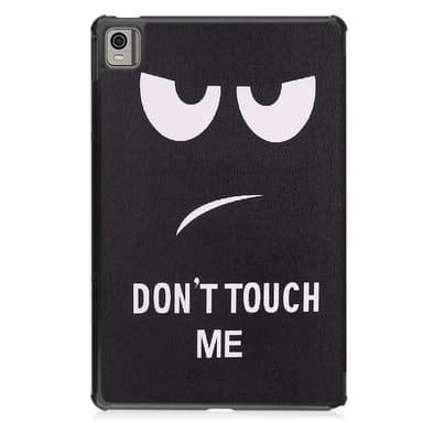 Nokia T21 Trifold Stand Sleep Wake -tabletin suojakotelo - Don't Touch Me