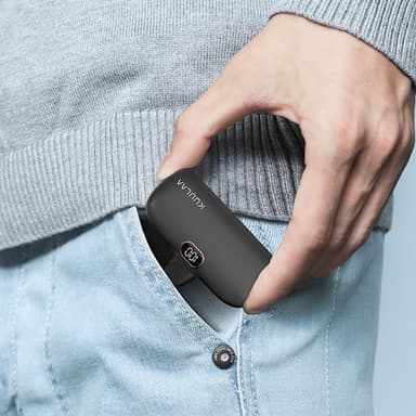 KUULAA 18W 5000mAh kannettava puhelimen laturi USB-C 2 porttia