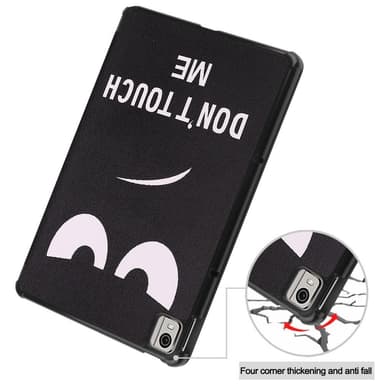Nokia T21 Trifold Stand Sleep Wake -tabletin suojakotelo - Don't Touch Me