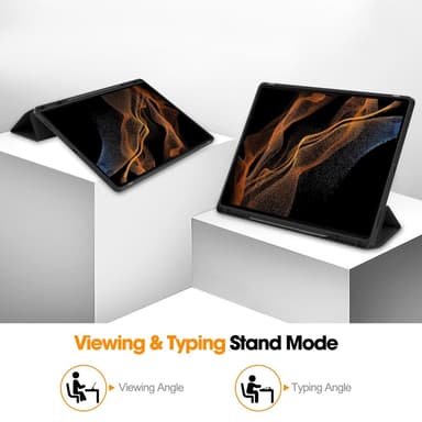 Kolmiosainen Taitettava Älykotelo Samsung Galaxy Tab S9 Ultra / S10 Ultra