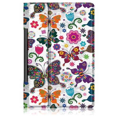 Tabletin kansi jalustalla Lenovo Yoga Tab 11: lle - Perhoset