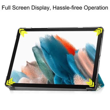Kolminkertainen telinekotelo Samsung Galaxy Tab A9 8.7"" - Blossom