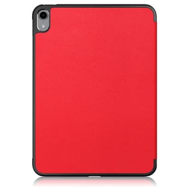 Kolminkertainen telinekotelo iPad 10.9 (2022) -tabletin suojukselle - punainen