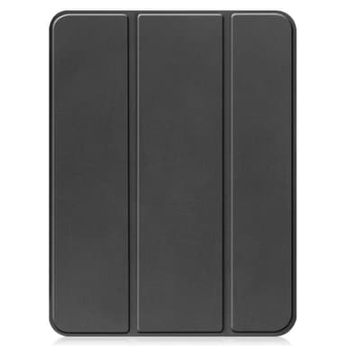 Kolminkertainen telinekotelo iPad 10.9: lle (2022) Tablet Cover Kynäpaikka - Musta