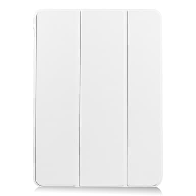 iPad Air 11 (2024) Kotelo Auto Herää / Nuku Kolminkertainen Taittojalusta Tabletin Suoja - Valkoinen