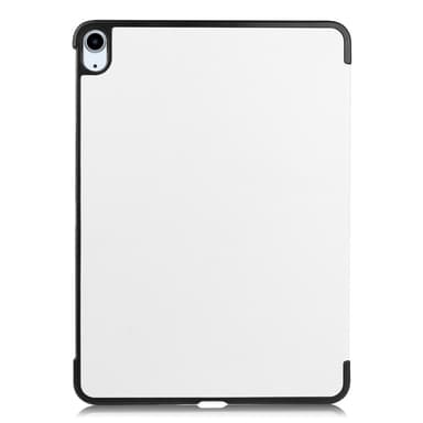iPad Air 11 (2024) Kotelo Auto Herää / Nuku Kolminkertainen Taittojalusta Tabletin Suoja - Valkoinen