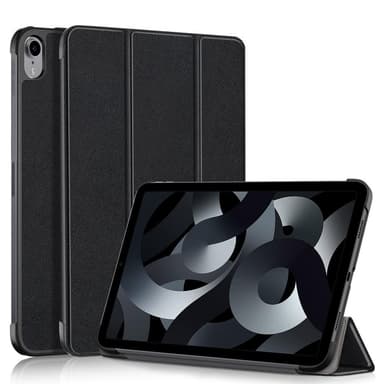 Kolminkertainen telinekotelo iPad 10.9 (2022) -tabletin suojukselle - musta