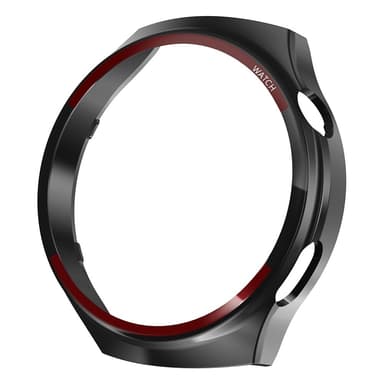Huawei Watch 4 Pro -kellokotelon suojakuori - musta+punainen