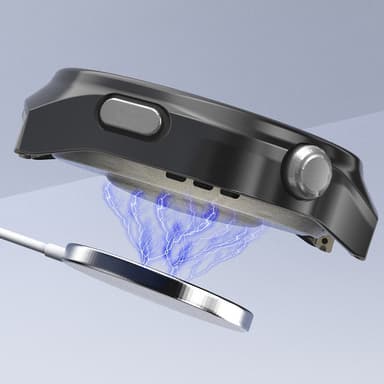 Huawei Watch 4 Pro -kellokotelon suojakuori - musta+punainen