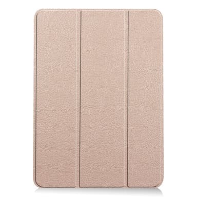 iPad Air 11 (2024) Kotelo Auto Herää / Nuku Kolminkertainen Taittojalusta Tabletin Suoja - Kulta
