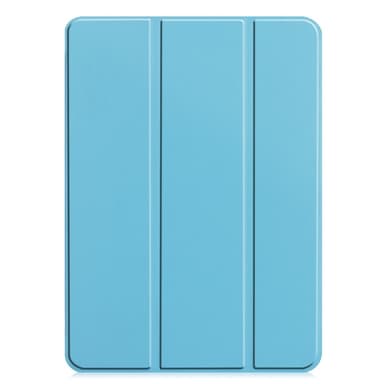 iPad Pro 11 (2024) Kotelo Auto Herää / Nuku Kolminkertainen Taittojalusta Tabletin Suoja - Vaaleansininen