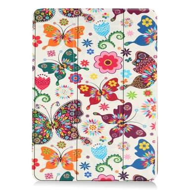 iPad Air 11 (2024) Kotelo Auto Herää / Nuku Kolminkertainen Taittojalusta Tabletin Suoja - Butterflies