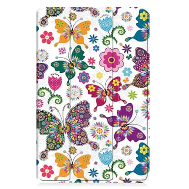 Kolminkertainen telinekotelo Samsung Galaxy Tab A9 8.7"" - Butterflies