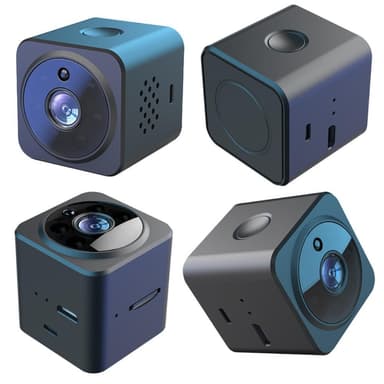 AS02 Mini vakoojakamera Langaton Wifi IP-kotiturvakamera HD 1080P