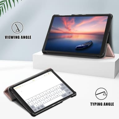 Kolminkertainen telinekotelo Samsung Galaxy Tab A7 Lite 8.7""