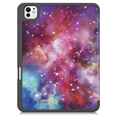 iPad Pro 11 (2024) Kolminkertainen Teline Tabletin Suojakuori Kynäpidikkeellä - Galaxy