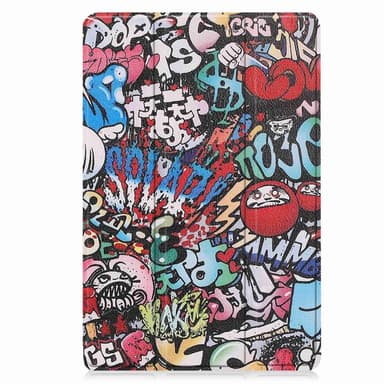 Lenovo Tab M10 (Gen 3) kolminkertainen jalustan kansi - Graffiti