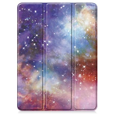 iPad Pro 11 (2024) Kolminkertainen Teline Tabletin Suojakuori Kynäpidikkeellä - Galaxy