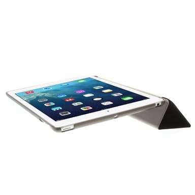 iPad Air/iPad 9.7 2017/2018 Slim fit kolmitaitettava kotelo - Musta