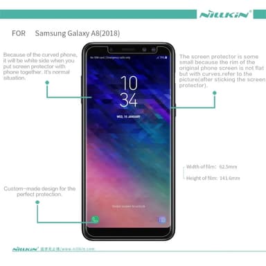 NILLKIN Näytönsuoja Samsung Galaxy A8 (2018)