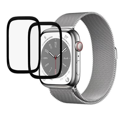 Apple Watch Series 8/7 41mm Täysi peittävä Näytönsuoja 2 kpl