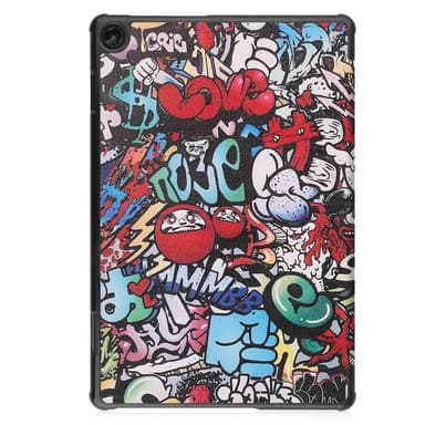 Lenovo Tab M10 (Gen 3) kolminkertainen jalustan kansi - Graffiti