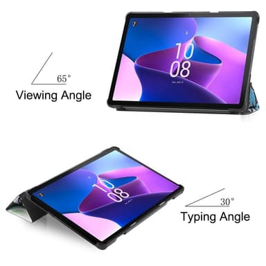 Lenovo Tab M10 (Gen 3) kolminkertainen jalustan kansi - Graffiti