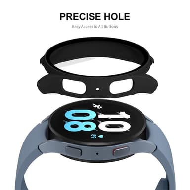 Samsung Galaxy Watch5 44mm ENKAY HAT PRINCE kellon kotelo+karkaistu lasi