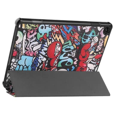 Lenovo Tab M10 (Gen 3) kolminkertainen jalustan kansi - Graffiti