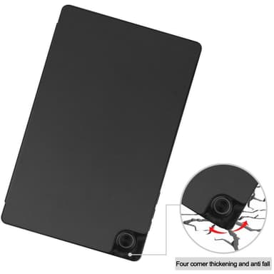 Kolminkertainen telinekotelo Lenovo Tab M10 HD Gen 2 TB-X306F - musta