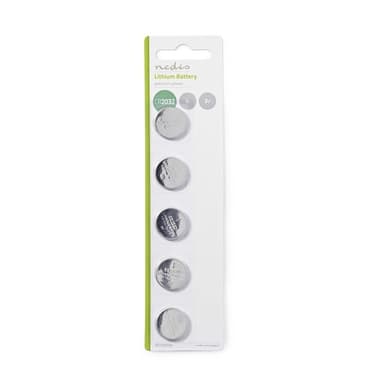 Nedis Litiumnappiparisto CR2032 | 3 V DC | 5 Kpl pakkaus