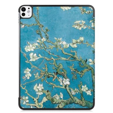iPad Pro 11 (2024) Kotelo Auto Herää / Nuku Kolminkertainen Taittojalusta Tabletin Suoja - Blossom