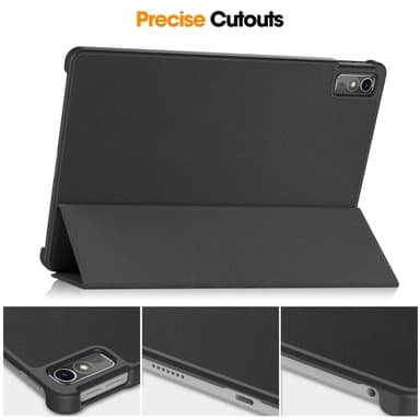 Lenovo Tab M10 5G kolminkertainen jalustan kansi - musta