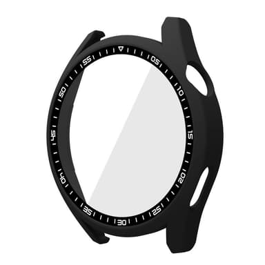 Huawei Watch GT 3 46mm kellon kotelon kehys karkaistulla lasilla musta