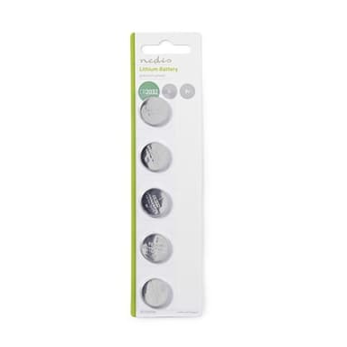 Nedis Litiumnappiparisto CR2032 | 3 V DC | 5 Kpl pakkaus
