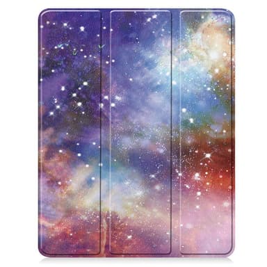 iPad Air 13 (2024) Kolminkertainen Teline Tabletin Suojakuori Kynäpidikkeellä - Galaxy