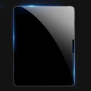 DUX DUCIS Näytönsuoja iPad Air 13 (2024) Kosketusherkkä Keskikova Alumiinilasikalvo