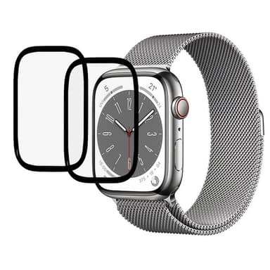 Apple Watch Series 8/7 45mm Täysi peittävä Näytönsuoja 2 kpl