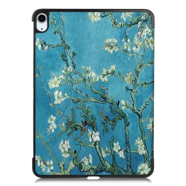 iPad Air 11 (2024) Kotelo Auto Herää / Nuku Kolminkertainen Taittojalusta Tabletin Suoja - Blossom