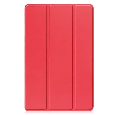Nokia T21 Tri-fold Stand Wake/Sleep Cover Tablet-kotelo - Punainen