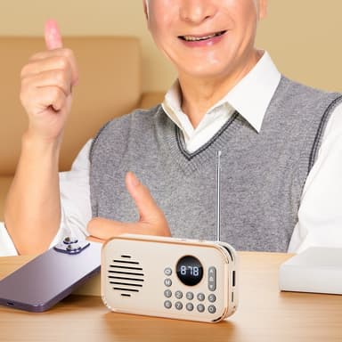 Bluetooth 5.0 FM-radio 3,5 mm äänikaapeli TF Card U -levy