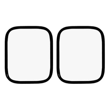 Apple Watch Series 8/7 45mm Täysi peittävä Näytönsuoja 2 kpl