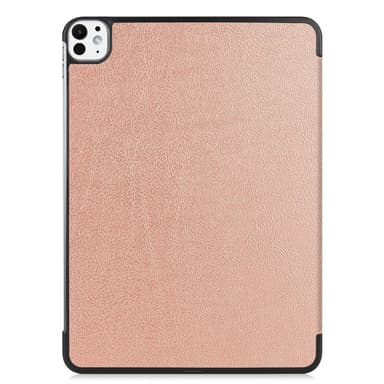 iPad Pro 11 (2024) Kotelo Auto Herää / Nuku Kolminkertainen Taittojalusta Tabletin Suoja - RoseGold