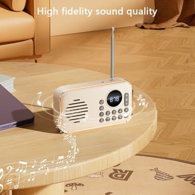 Bluetooth 5.0 FM-radio 3,5 mm äänikaapeli TF Card U -levy