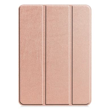 iPad Pro 11 (2024) Kotelo Auto Herää / Nuku Kolminkertainen Taittojalusta Tabletin Suoja - RoseGold