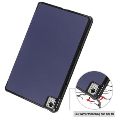 Nokia T21 Tri-fold Stand Wake/Sleep Cover Tablet-kotelo - Sininen