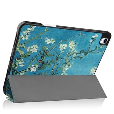 iPad Air 11 (2024) Kolminkertainen Teline Tabletin Suojakuori Kynäpidikkeellä - Blossom