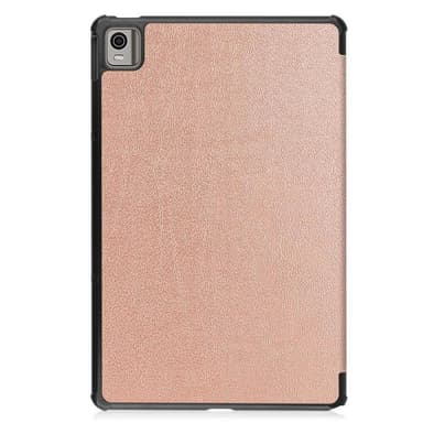 Nokia T21 Tri-fold Stand Wake/Sleep Cover tablettikotelo - Ruusukulta