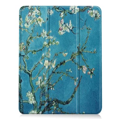 iPad Air 11 (2024) Kolminkertainen Teline Tabletin Suojakuori Kynäpidikkeellä - Blossom